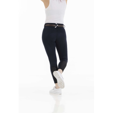 Hose Equithème Claudine Silikon-Vollbesatz Marineblau Hose Equithème Claudine Silikon-Vollbesatz Marineblau