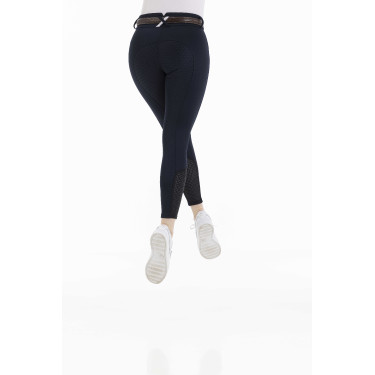 Hose Equithème Claudine Silikon-Vollbesatz Marineblau Hose Equithème Claudine Silikon-Vollbesatz Marineblau