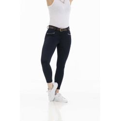 Hose Equithème Claudine Silikon-Vollbesatz Marineblau Hose Equithème Claudine Silikon-Vollbesatz Marineblau