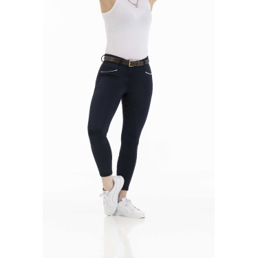Hose Equithème Claudine Silikon-Vollbesatz Marineblau Hose Equithème Claudine Silikon-Vollbesatz Marineblau