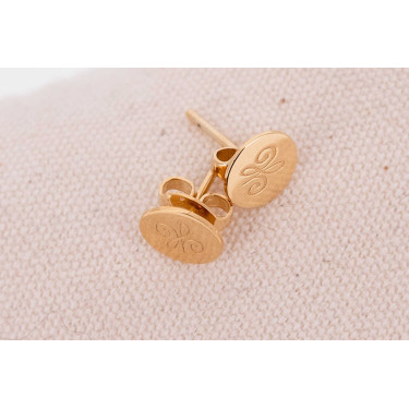 Ohrstecker Pénélope Lou Arabesque Goldfarben