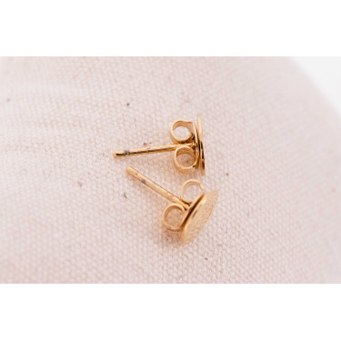 Ohrstecker Pénélope Lou Arabesque Goldfarben