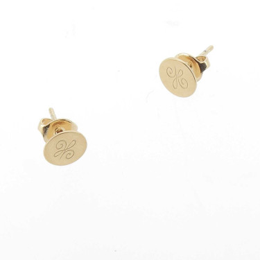 Ohrstecker Pénélope Lou Arabesque Goldfarben