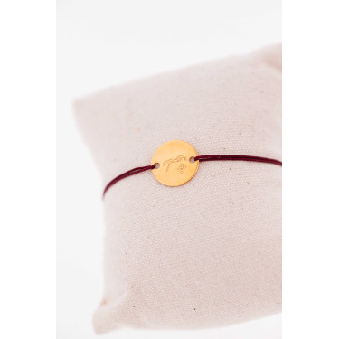 Armband Pénélope Zoé Pflaume Lila