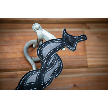 Pferdespielzeug Pénélope Schwarz Grau