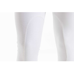 Reithose Equithème Yolande recycelt Weiß Wei&szlig;