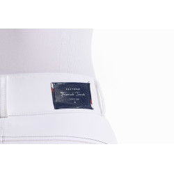 Reithose Equithème Yolande recycelt Weiß Wei&szlig;