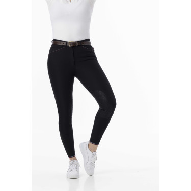 Reithose Equithème Yolande recycelt Schwarz
