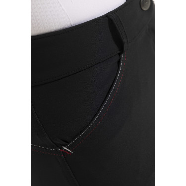 Reithose Equithème Yolande recycelt Schwarz