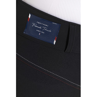 Reithose Equithème Yolande recycelt Schwarz