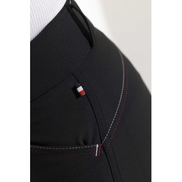 Reithose Equithème Yolande recycelt Schwarz