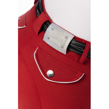 Reithose Equithème Belinda Rot