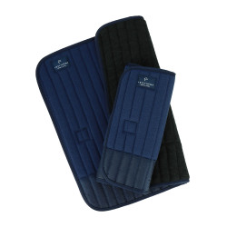 Unterbandagen Equithème Easy Marineblau