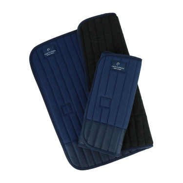 Unterbandagen Equithème Easy Marineblau