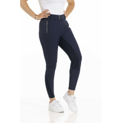 Reithose Equithème Nicole Marineblau