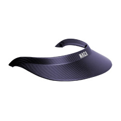 Visier für Helm NACA XL Mattblaues Karbon