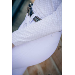 Polo Turnier Sevilla Pénélope langärmelig Weiß Wei&szlig;