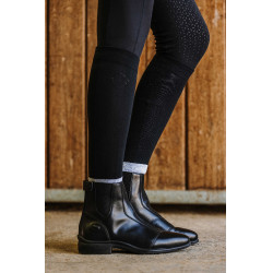 Reitsocken Equithème Compet Je t'aime Schwarz / Grau Reitsocken Equithème Compet Je t'aime Schwarz / Grau