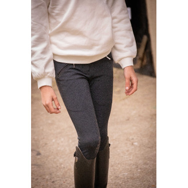 Reithose Romy Pénélope Kinder Meliertes Grau Reithose Romy Pénélope Kinder Meliertes Grau