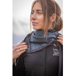 Schal Pénélope Mya Schwarz / Entenblau Schal Pénélope Mya Schwarz / Entenblau