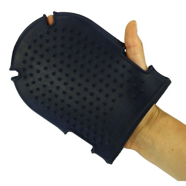 Striegelhandschuh + Bürste Striegelhandschuh + Bürste