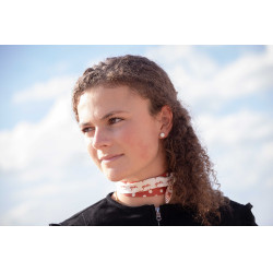 Twilly Pénélope Sofia Ecru / Rostfarben Wei&szlig;