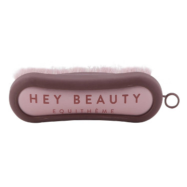 Kopf-Bürste Equithème Je t'aime Pink Rosa