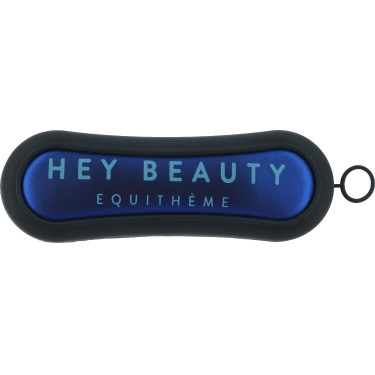 Kopf-Bürste Equithème Je t'aime Blau