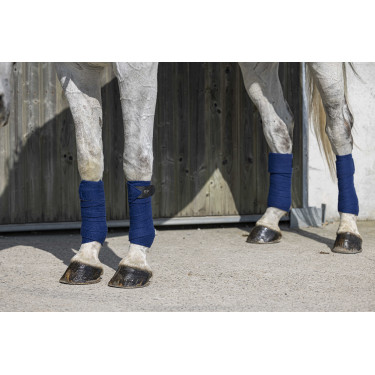 Polo-Bandagen Riding World Eco Marineblau