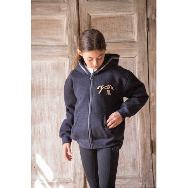 Sweat Pénélope Eden Favorite Marineblau