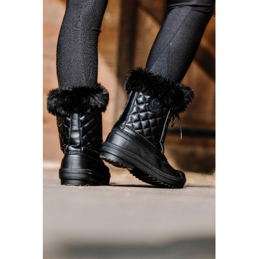 Winterstiefel Equithème Je t'aime Schwarz Winterstiefel Equithème Je t'aime Schwarz