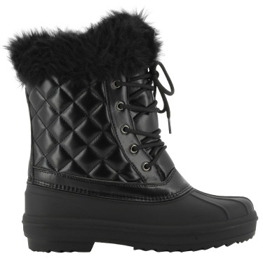 Winterstiefel Equithème Je t'aime Schwarz Winterstiefel Equithème Je t'aime Schwarz