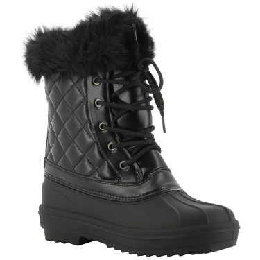 Winterstiefel Equithème Je t'aime Schwarz Winterstiefel Equithème Je t'aime Schwarz