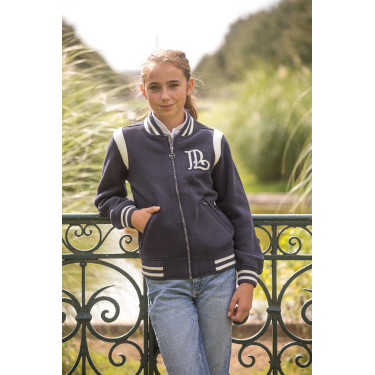 Sweat Pénélope University Marine / Weiß (natur) Marineblau