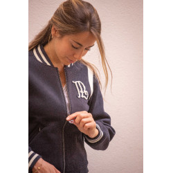 Sweat Pénélope University Marine / Weiß (natur) Marineblau