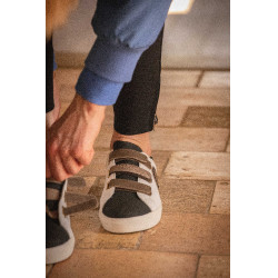 Sneackers Pénélope Galaxie Weiß / Schwarz Wei&szlig;