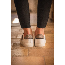 Sneackers Pénélope Galaxie Weiß / Schwarz Wei&szlig;