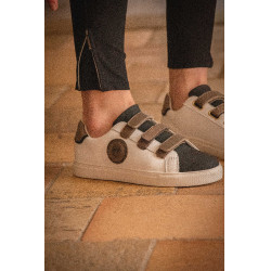 Sneackers Pénélope Galaxie Weiß / Schwarz Wei&szlig;