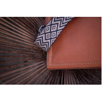 Handtasche Pénélope Romane Cognac Braun