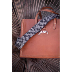 Handtasche Pénélope Romane Cognac Braun Handtasche Pénélope Romane Cognac Braun