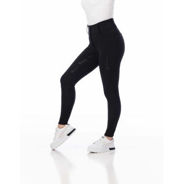 Damenreithose Equithème Queen Schwarz