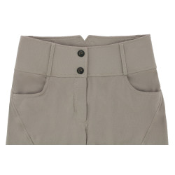 Damenreithose Equithème Queen Maulwurf Braun