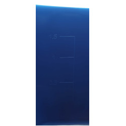 Messbecher Hippotonic Design 1,5 kg Blau