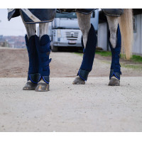 Transportgamaschen Equithème Classic Marineblau