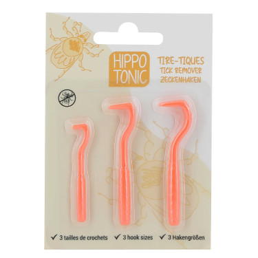 HIPPOTONIC Zeckenzangen-Set Orange