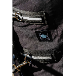 Glänzendes Hemd Riding World Schwarz