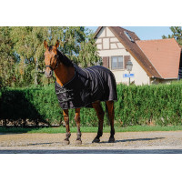 Glänzendes Hemd Riding World Schwarz