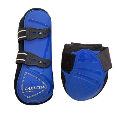 Gamaschen mit Sprunggelenkschutz Lami-Cell Elite Königsblau