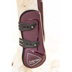 Gamaschen mit Sprunggelenkschutz Lami-Cell Elite Bordeaux