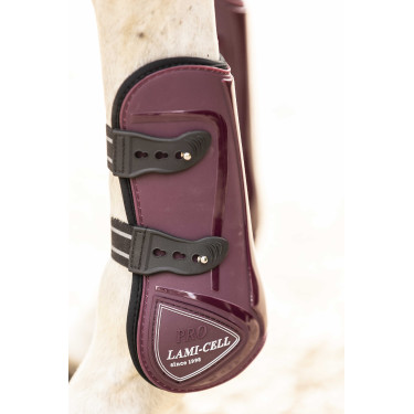 Gamaschen mit Sprunggelenkschutz Lami-Cell Elite Bordeaux